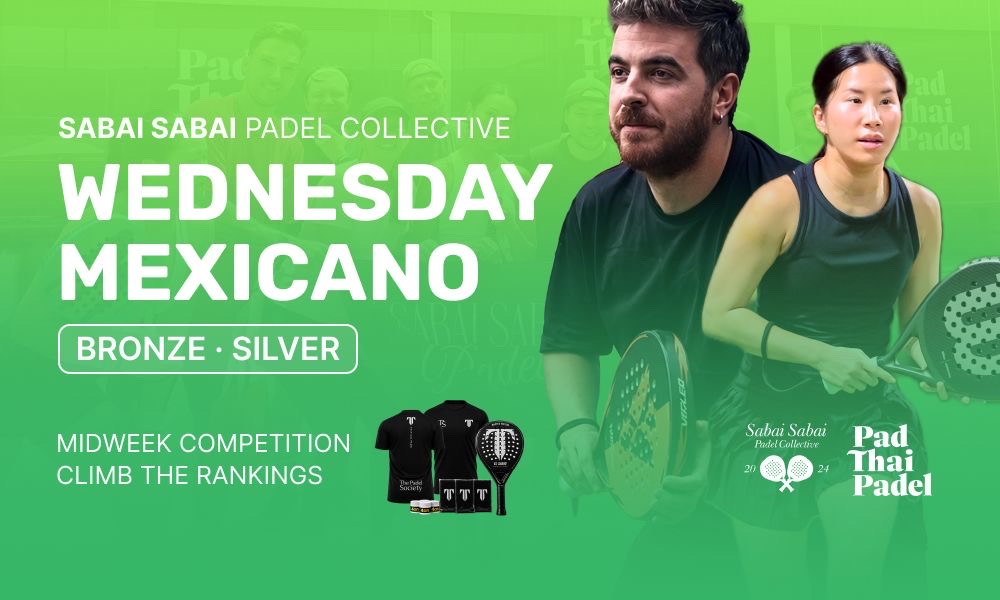 Sabai Sabai Wednesday Mexicano, prize product on the poster